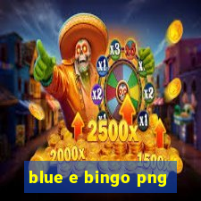 blue e bingo png